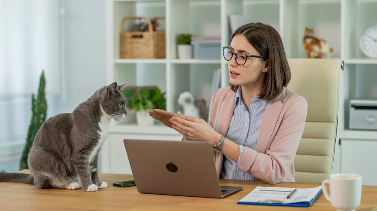Pet owner understanding how pet insurance works