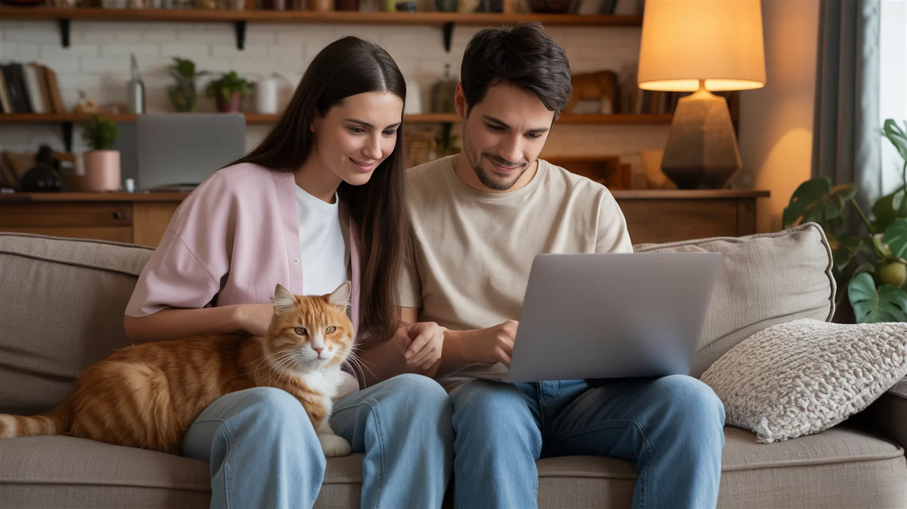 Comparison chart showing pet insurance costs by pet type